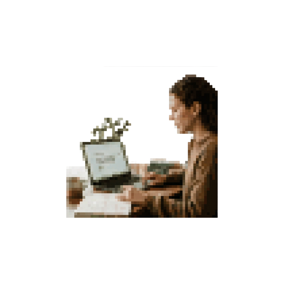 Travel advisor reading a short client message on a laptop while planning a trip
