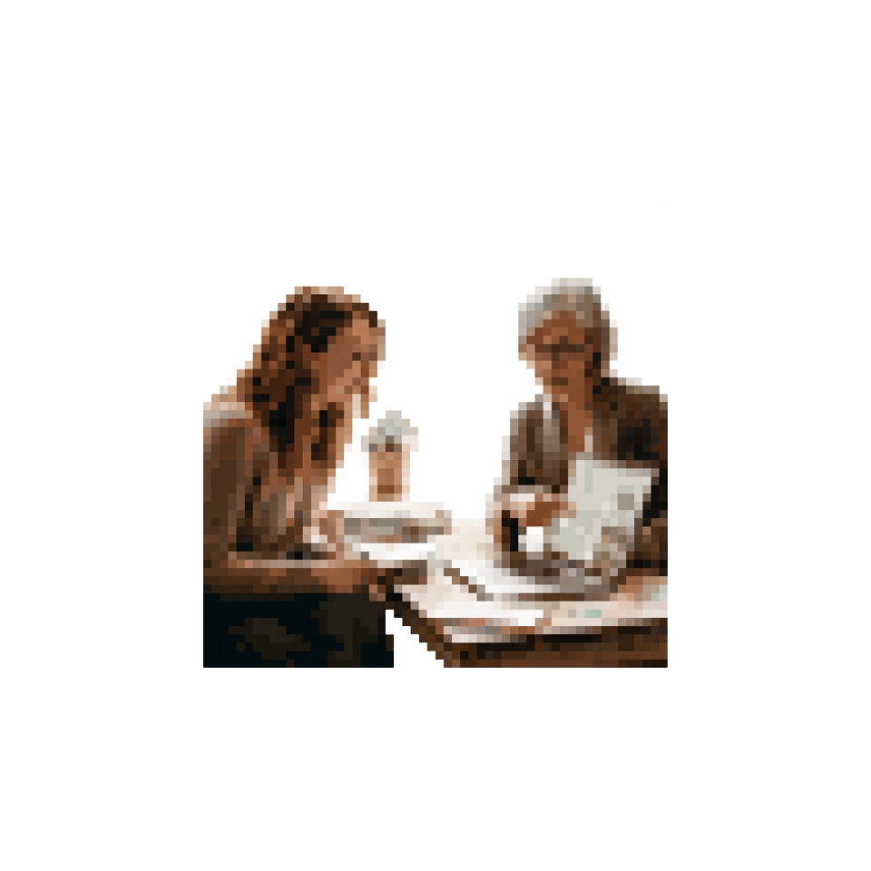 A traveler and a travel advisor reviewing a draft itinerary together on a laptop